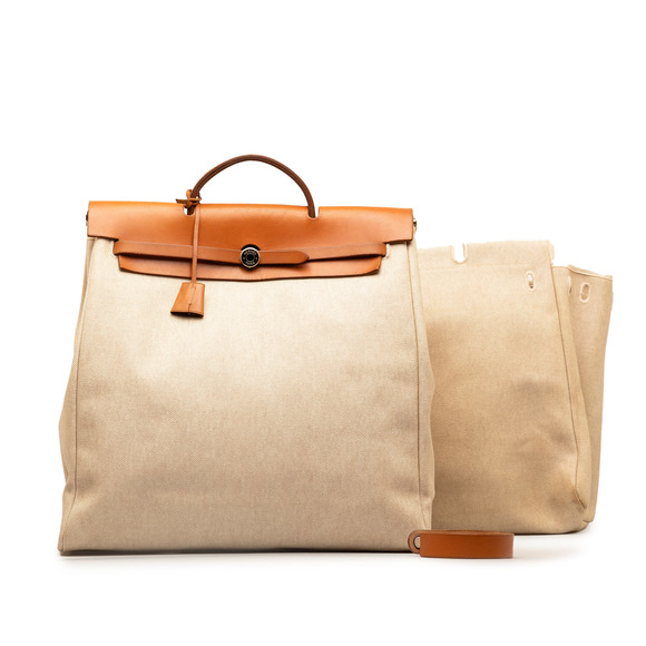 Hermès Toile Herbag MM - Picture 10 of 10